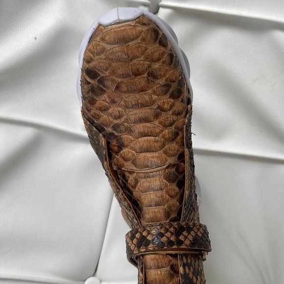 Python Snakeskin High Top Sneakers - Picture 6 of 13